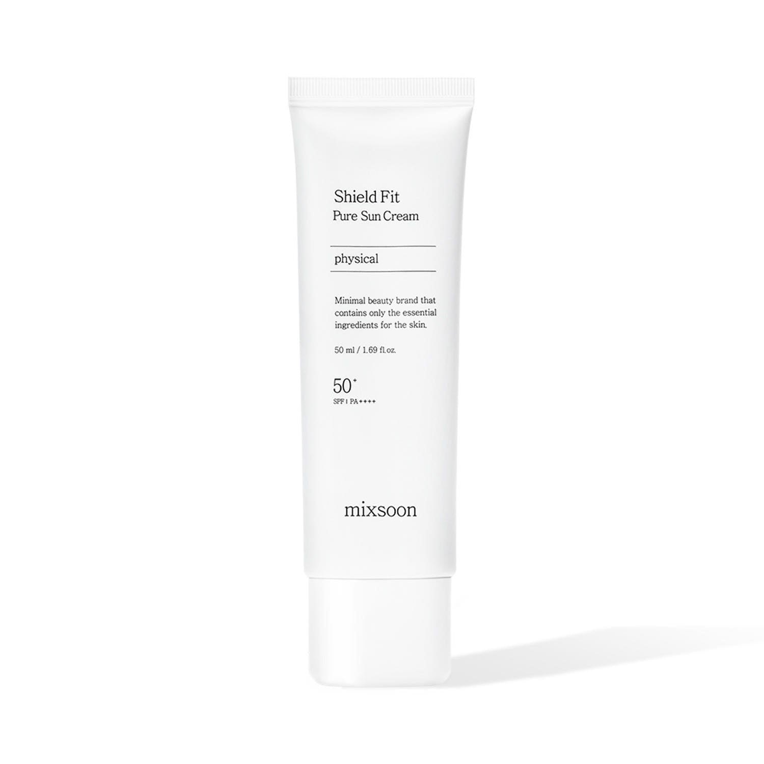 Mixsoon Shield Fit Pure Sun Cream – 50ml | Reef-Safe SPF 50+ PA++++ UV Protection Product image