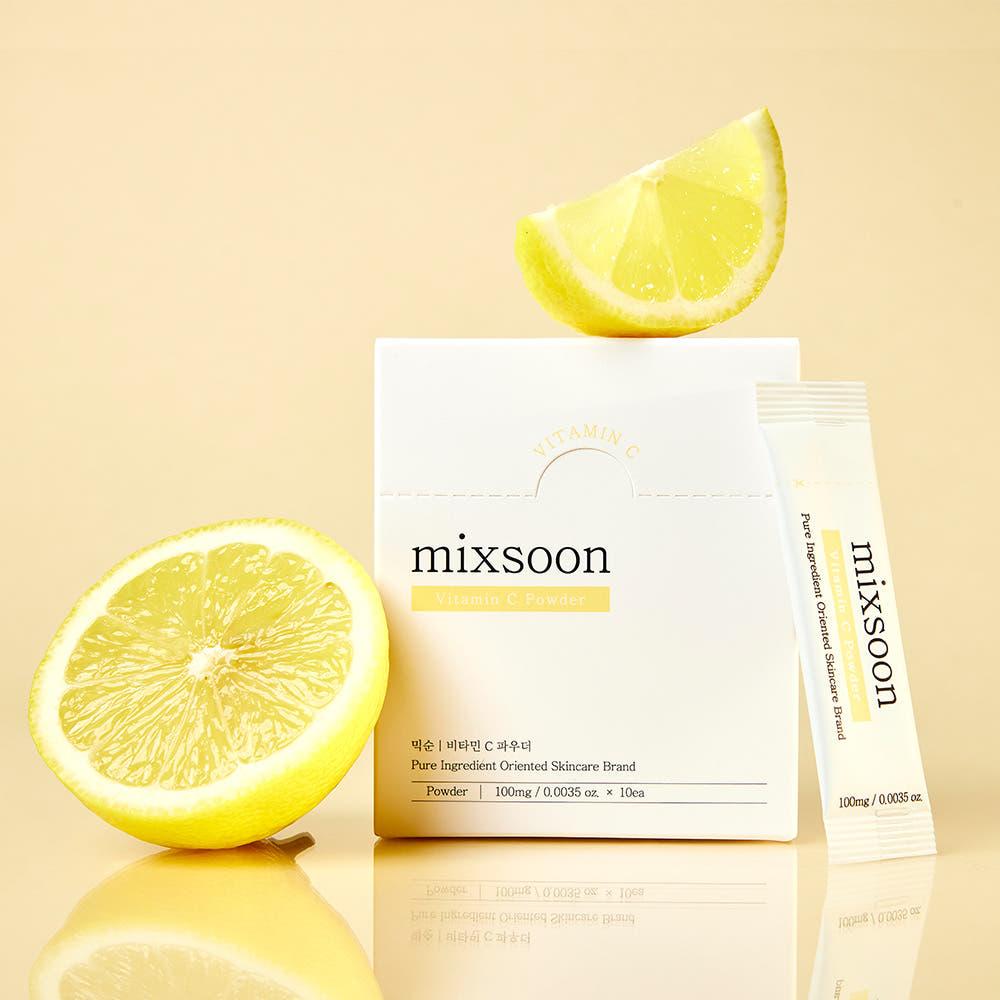 Mixsoon Vitamin C Powder – 1 Box (100mg x 10 Sachets) | 100% Pure Glow-Boosting Vitamin C Product image
