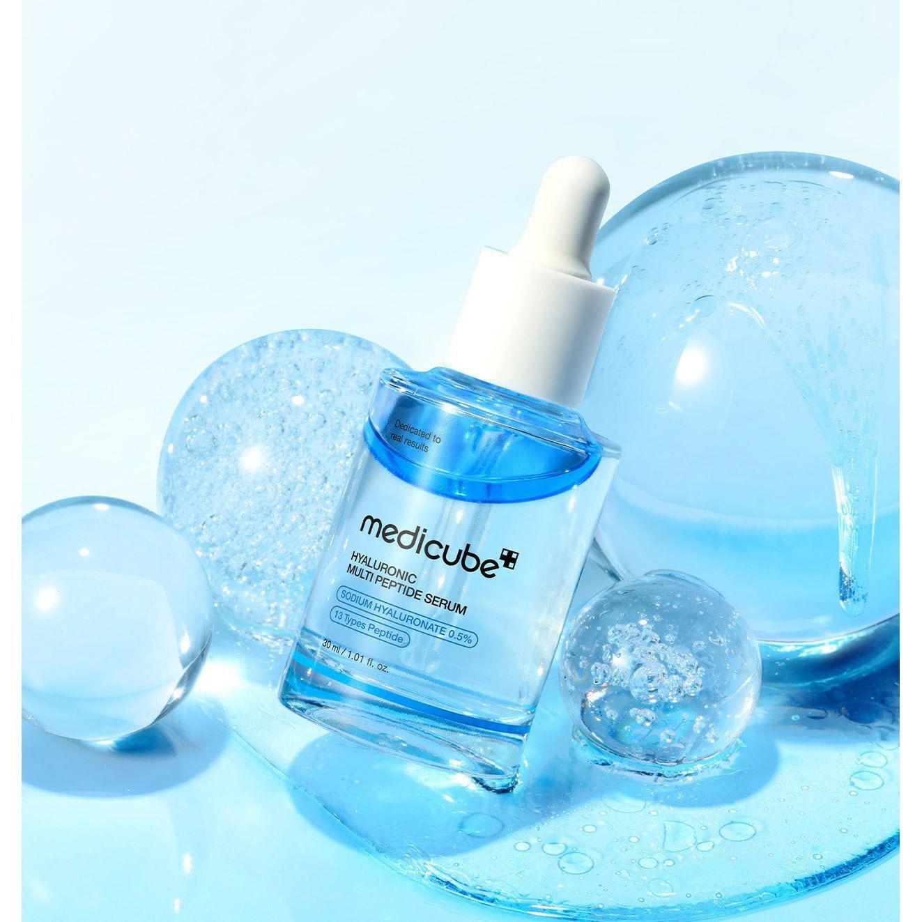 medicube Hyaluronic Multi Peptide Serum – 30ml | Intense Hydration, Glow & Plumping Effect Product image