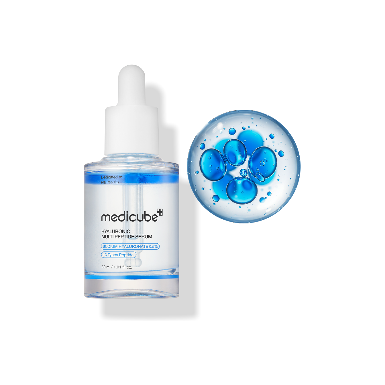 medicube Hyaluronic Multi Peptide Serum – 30ml | Intense Hydration, Glow & Plumping Effect Product image