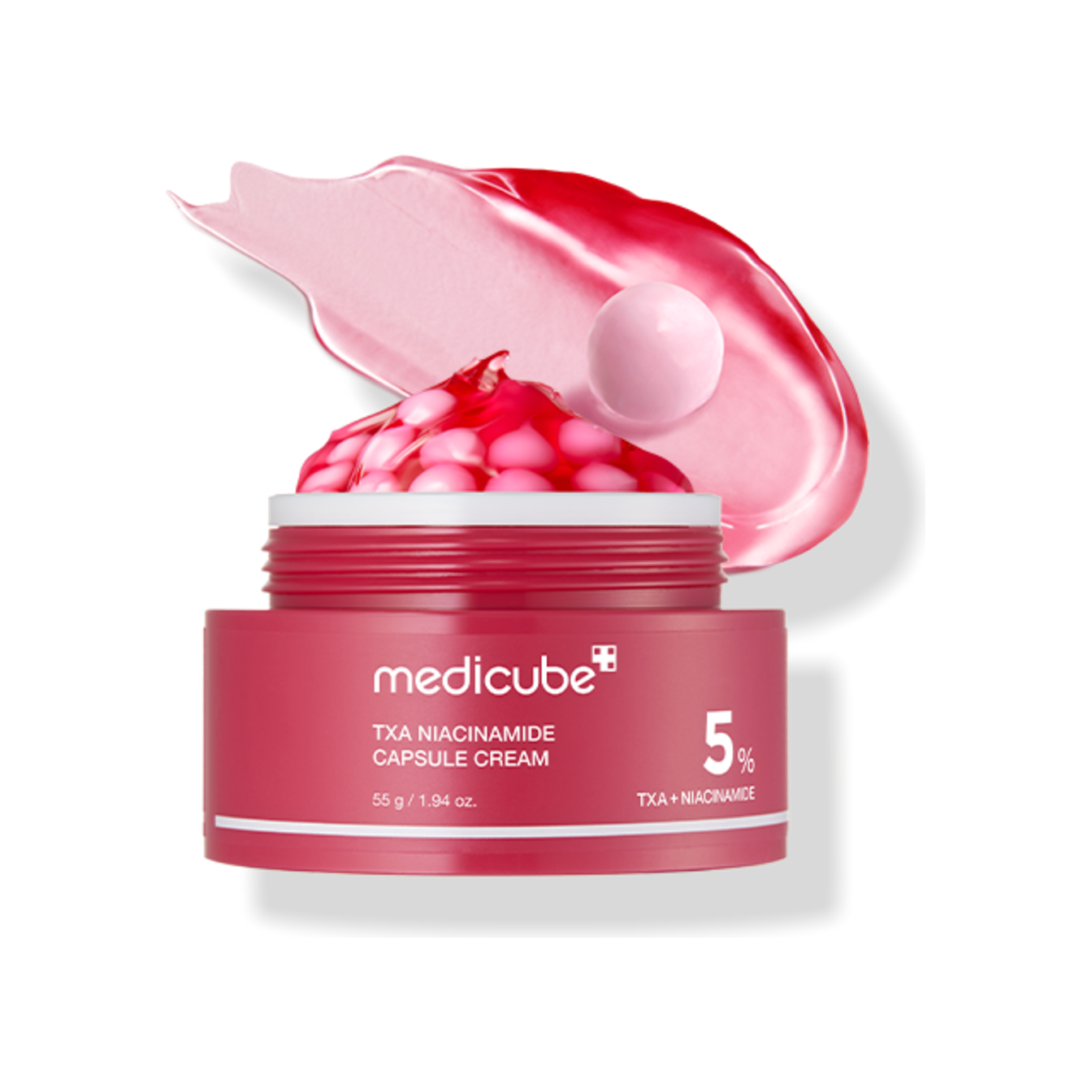 medicube TXA Niacinamide Capsule Cream – 55g | Brightening Cream for Dark Spots & Uneven Skin Tone Product image