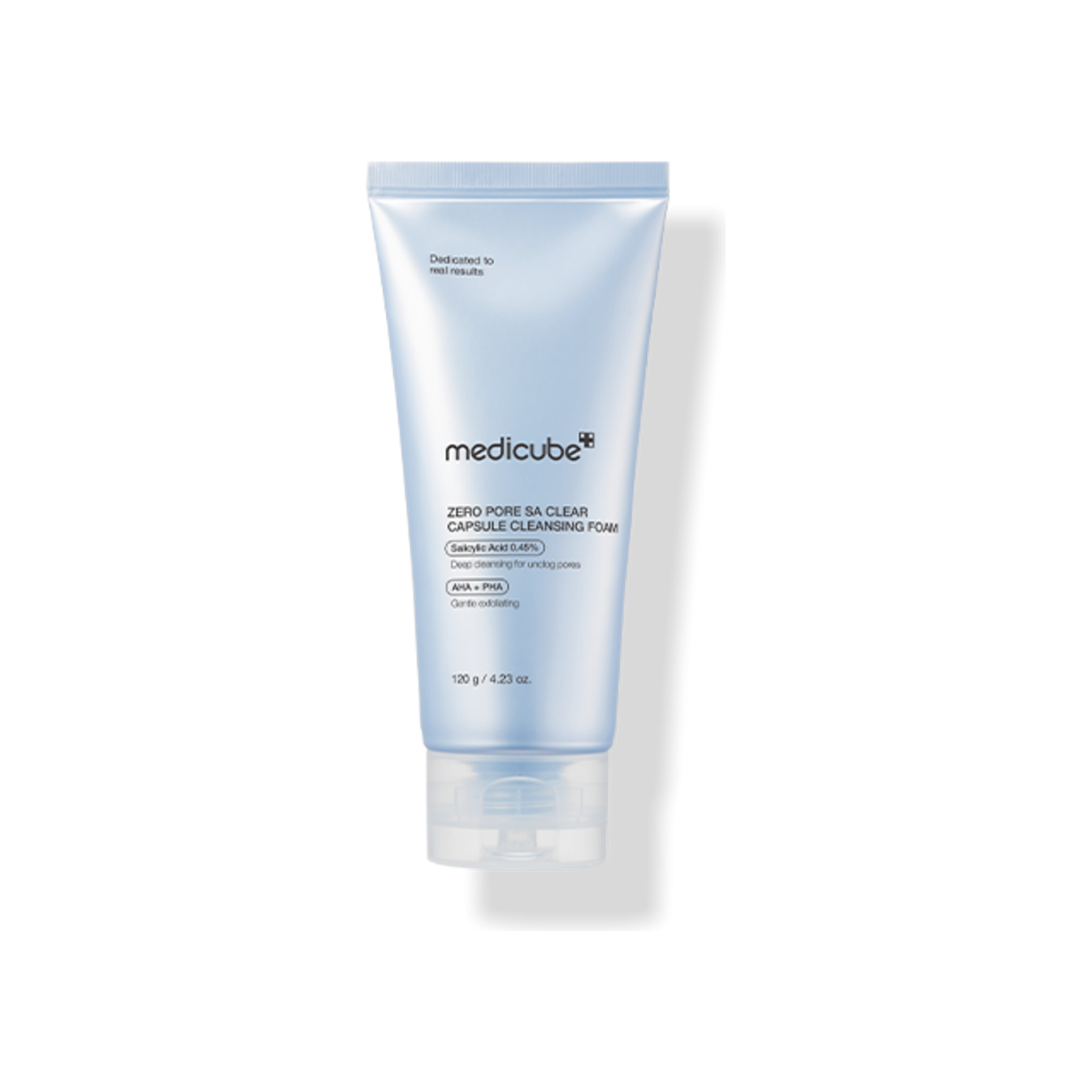 medicube Zero Pore Capsule Cleansing Foam – 120g | Deep Pore Cleanser with Exosomes & BHA for Acne-Prone Skin Product image