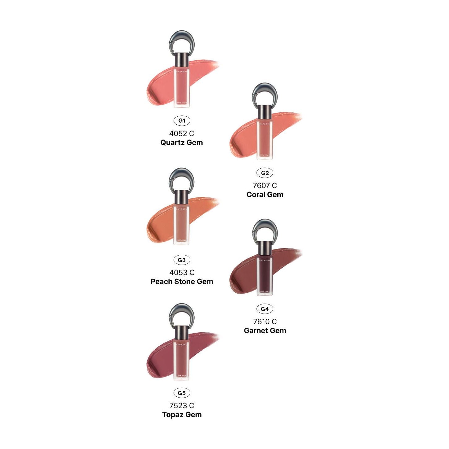 ENTROPY Makeup Charm Tint 3g #Base Blurry Line | Smooth, Velvety Matte Lip Tint Product image