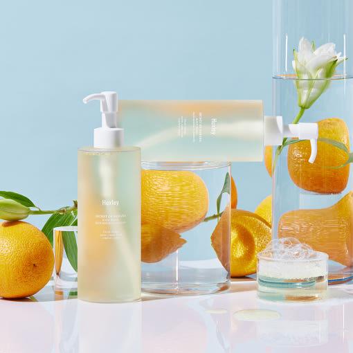 Huxley Body Wash – 300ml #Blue Medina Tangerine | Hydrating, Aromatic Body Cleanser Product image
