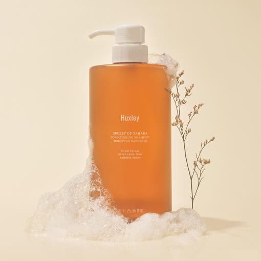 Huxley Conditioning Shampoo 750ml #Moroccan Gardener | Scalp Care & Hair Loss Prevention with a Fresh Floral Fragrance Product image