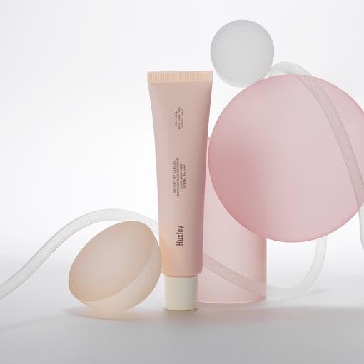 Huxley Tone Up Sun Essence Stay Sun Safe SPF50+ PA++++ – 70ml (2 Colors) | Hydrating Mineral Sunscreen & Color-Correcting Base Product image