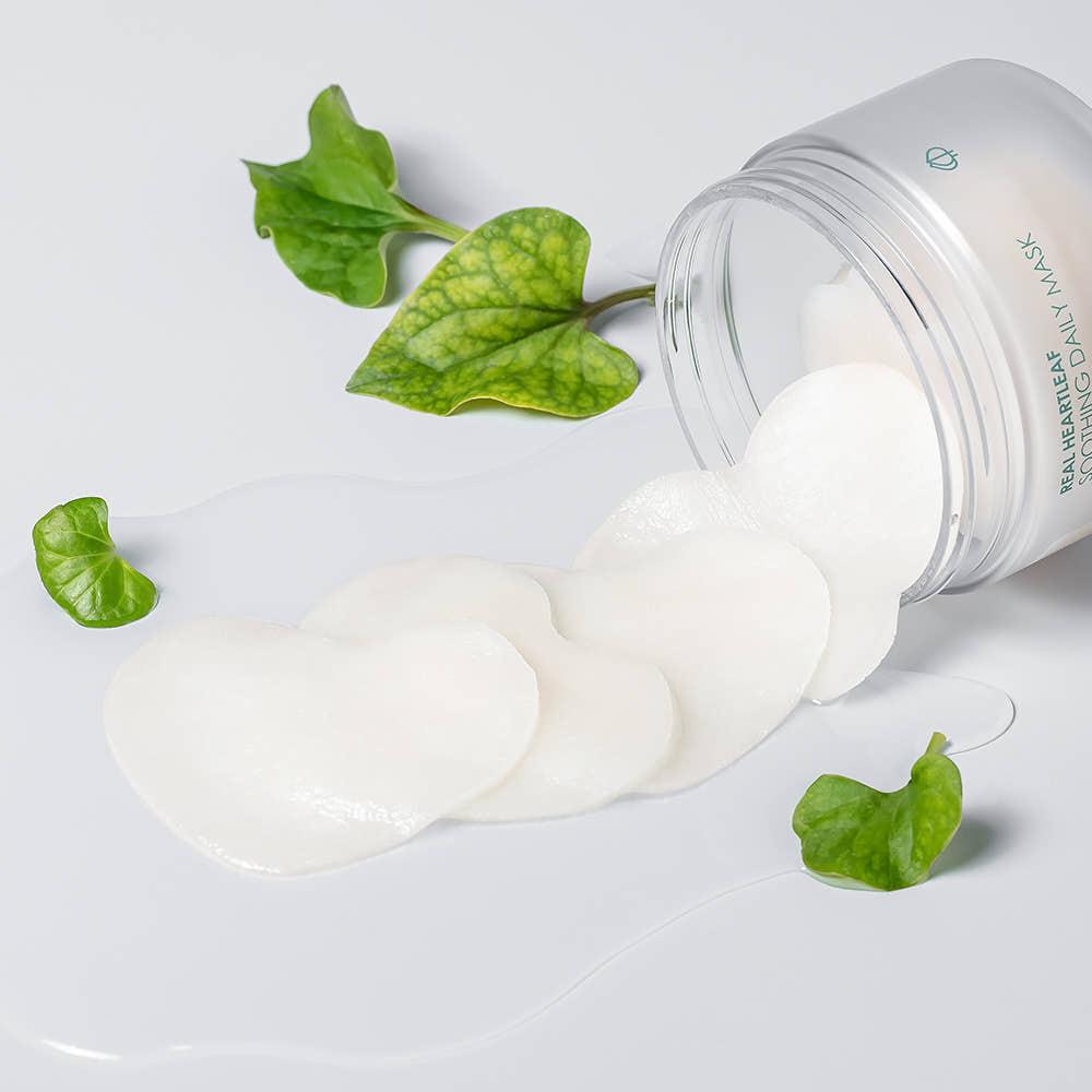 NEOGEN Real Heartleaf Soothing Daily Mask – 180ml / 40ea | Calms, Hydrates & Revitalizes Sensitive Skin Product image