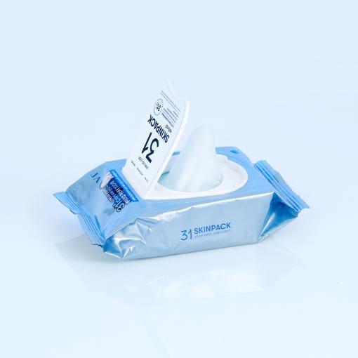 VT Smooth 31°C Skin Pack – 210g | 100 Vegan Cooling Pads for Instant Hydration & Radiance Product image