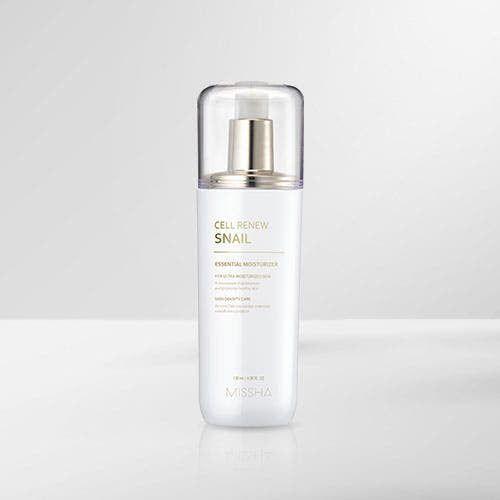 MISSHA Cell Renew Snail Moisturizer – 130ml | Vitalizing Emulsion with Snail Mucin for Smooth, Hydrated Skin Product image