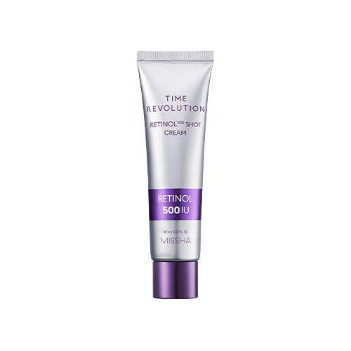 MISSHA Time Revolution Retinol 500 Shot Cream – 60ml | Intensive Anti-Aging & Elasticity Boost Product image
