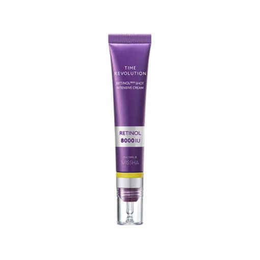 MISSHA Time Revolution Retinol 8000 Shot Intensive Cream – 25ml | Firming & Smoothing Anti-Aging Treatment Product image