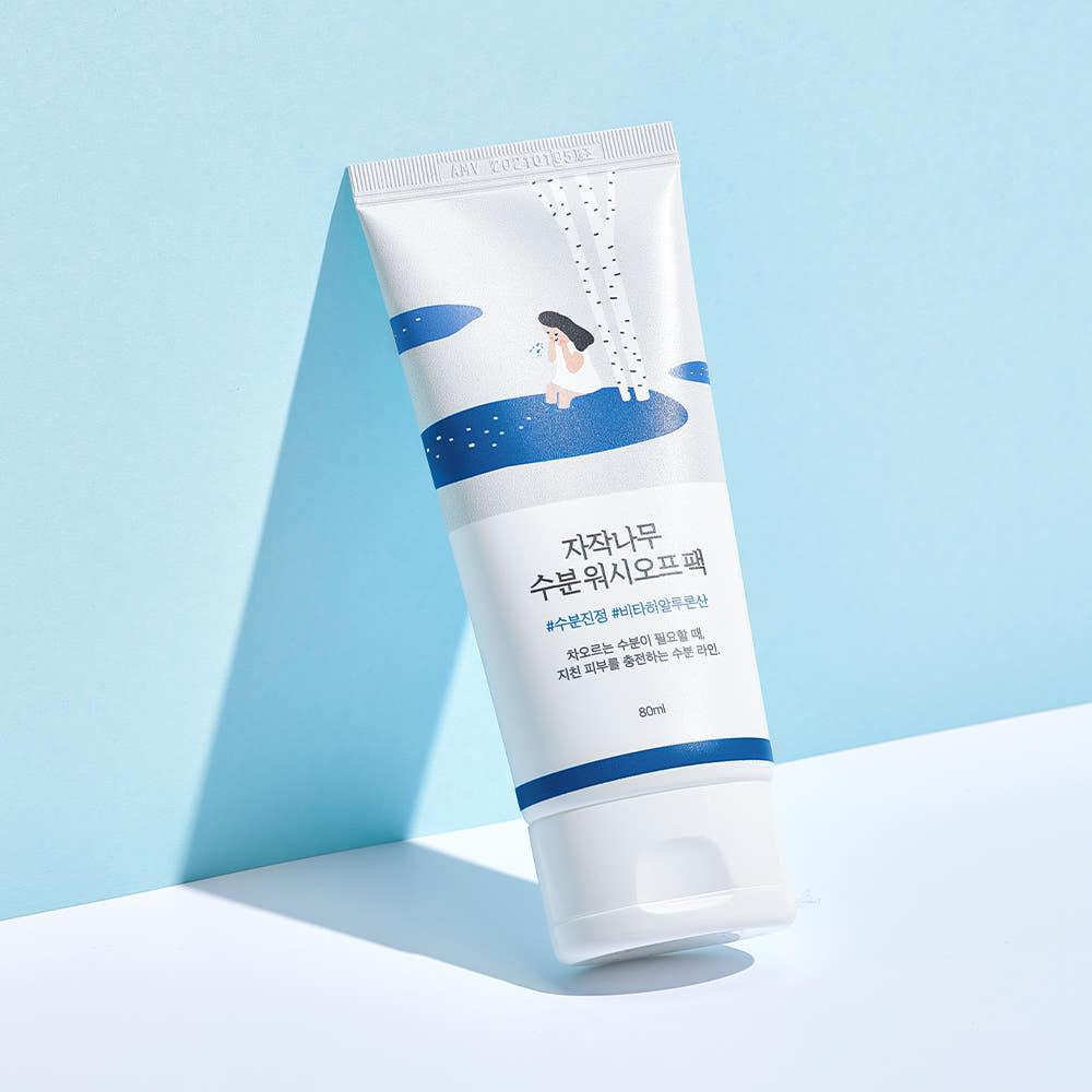 Round Lab Birch Juice Moisturizing Wash Off Pack – 80ml | Hydrating & Soothing Mask for Sensitive, Dehydrated Skin Product image