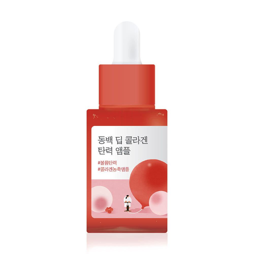 Round Lab Camellia Deep Collagen Firming Ampoule – 30ml | Advanced Collagen Boost & Pore Care for Radiant, Youthful Skin Product image