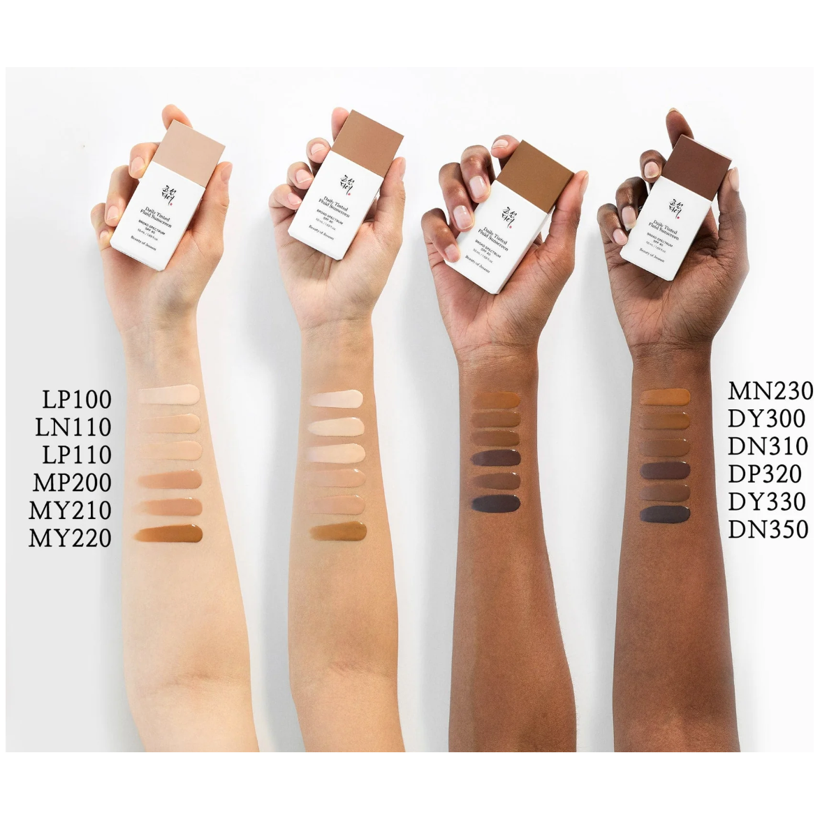 Beauty of Joseon Daily Tinted Fluid Sunscreen SPF50+ PA+++ – 50ml | Hydrating, Oil-Control, Skin-Perfecting Coverage Product image