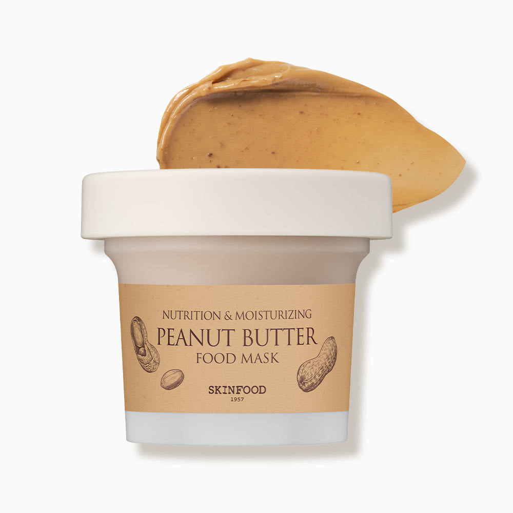 SKINFOOD Peanut Butter Food Mask – 120g | Ultra-Nourishing & Moisturising Wash-Off Mask Product image