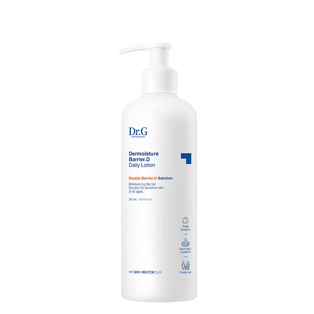 Dr.G Dermoisture Barrier.D Daily Lotion – 300ml | Lightweight Daily Moisturiser for Dewy, Hydrated & Balanced Skin Product image