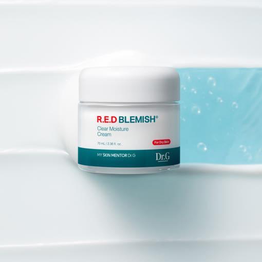 Dr.G RED BLEMISH Clear Moisture Cream – 70ml | Soothing Gel Cream with 5-Cica Complex for Sensitive, Irritated Skin Product image