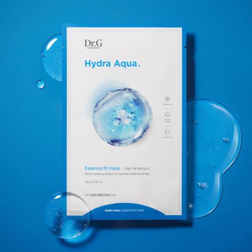 Dr.G Hydra Aqua Essence Fit Mask – 23g x 10 Sheets | Intense Hydration & Skin Barrier Care for Radiant Glow Product image
