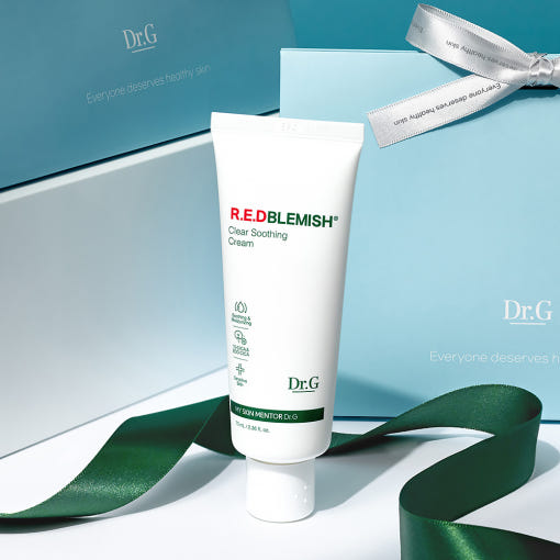 Dr.G RED BLEMISH Clear Soothing Cream – 70ml | Ultra-Calming Hydration for Sensitive & Acne-Prone Skin Product image