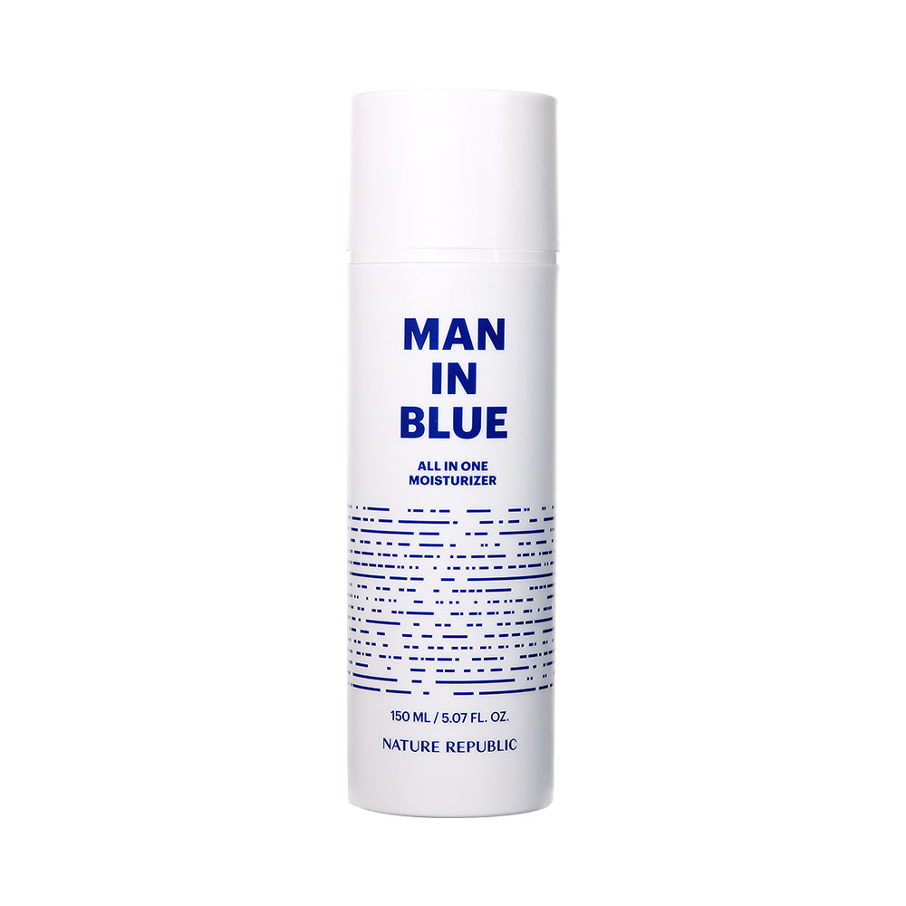NATURE REPUBLIC Man In Blue All In One Moisturizer – 150ml | Lightweight Daily Hydration for Men Product image