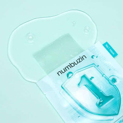 numbuzin No.1 Pantothenic B5 Hyaluronic Active Clear Mask – 26ml x 10 Sheets | Deep Moisture & Acne-Friendly Calming Care Product image