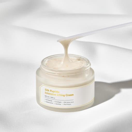 SUNGBOON EDITOR Silk Peptide Intensive Lifting Cream – 50ml | Anti-Aging Moisturiser with Peptides, Ceramides & Hyaluronic Acid Product image