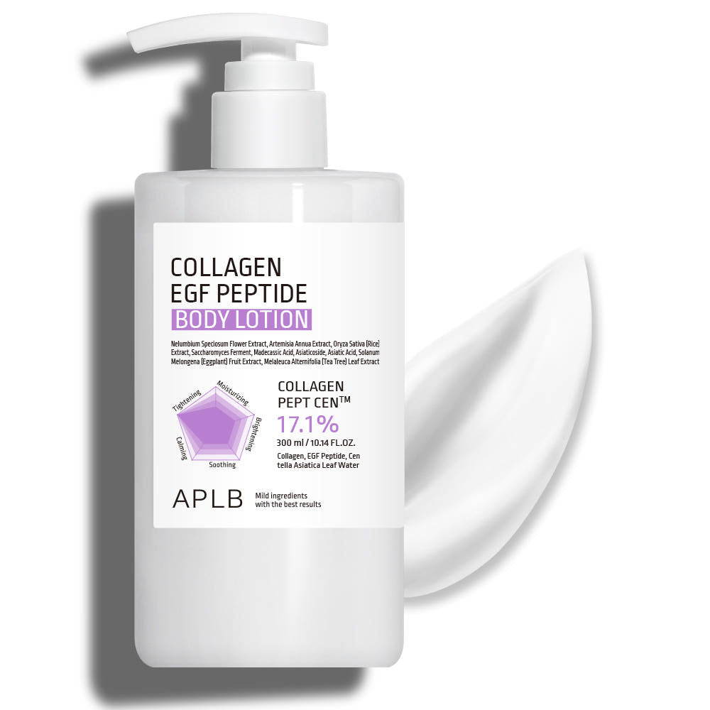 APLB Collagen EGF Peptide Body Lotion – 300ml | Firming & Soothing Moisture Care for Sensitive Skin Product image