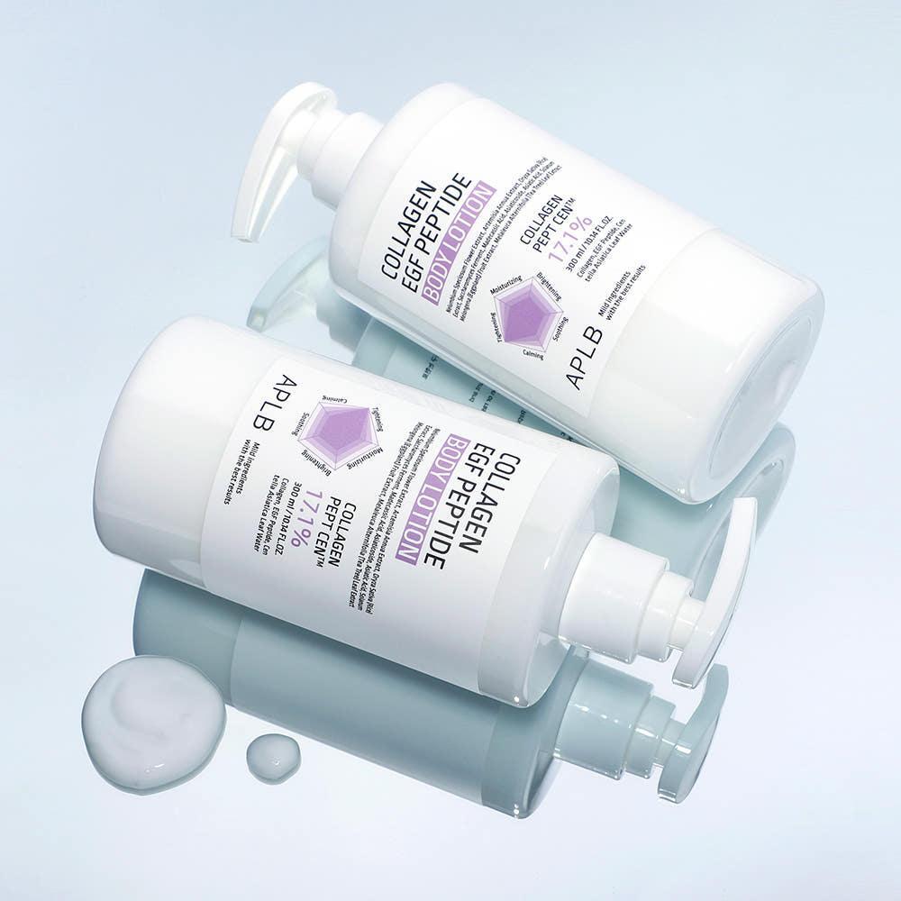 APLB Collagen EGF Peptide Body Lotion – 300ml | Firming & Soothing Moisture Care for Sensitive Skin Product image