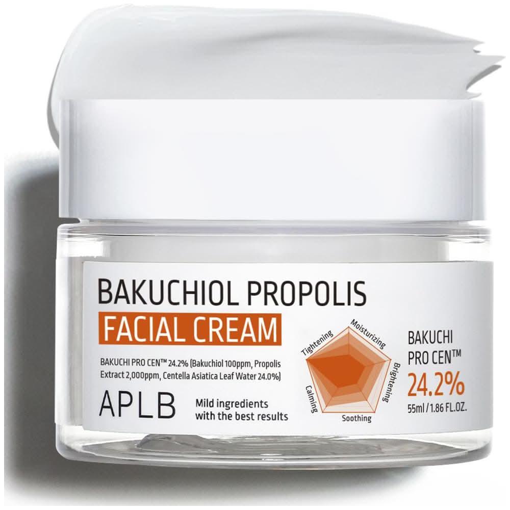 APLB Bakuchiol Propolis Facial Cream – 55ml | Gentle Retinol Alternative for Hydration, Firmness & Radiance Product image