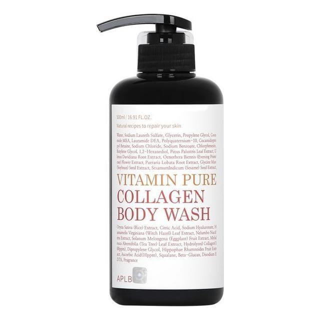 APLB Vitamin Pure Collagen Body Wash – 300ml | Nourishing, Firming Cleanser with Vitamin C & Collagen Product image