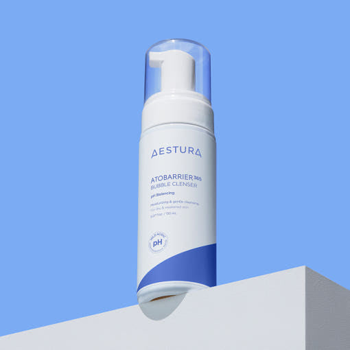 AESTURA Atobarrier 365 Bubble Cleanser – 150ml | Low-pH, Gentle Foam Cleanser for Sensitive Skin Product image