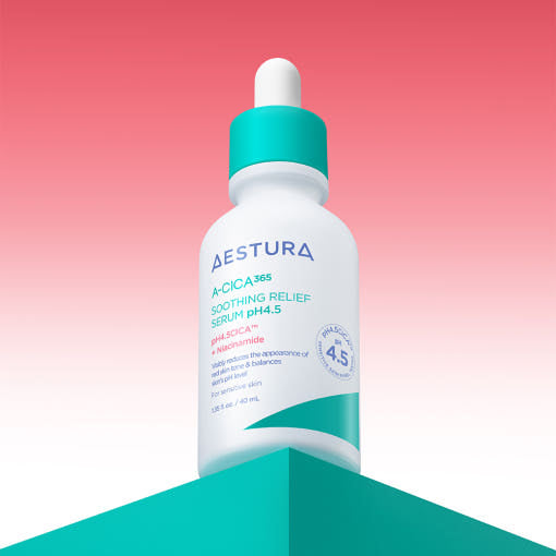 AESTURA A-Cica 365 Soothing Relief Serum pH4.5 – 40ml | Redness-Calming & Strengthening for Sensitive Skin Product image