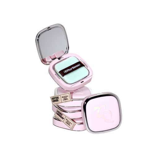 tooq Water Color Petal Powder Pact – 14g (2 Shades) | Semi-Matte Finish with Natural Tone-Up & Pore-Blur Effect Product image