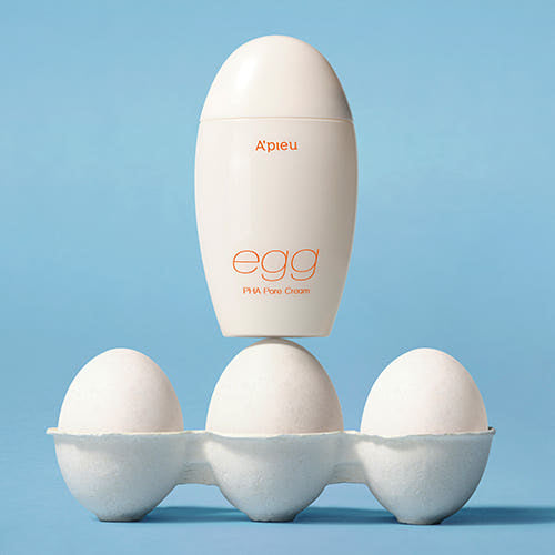 A'pieu Egg PHA Pore Cream – 65g | Pore-Tightening Moisturiser for Smooth, Radiant Skin Product image