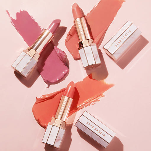 Dear Dahlia Blooming Edition Lip Paradise Sheer Dew Tinted Lipstick – 3.4g | Moisture-Infused pH-Adapting Lipstick with Buildable Color & Shine Product image