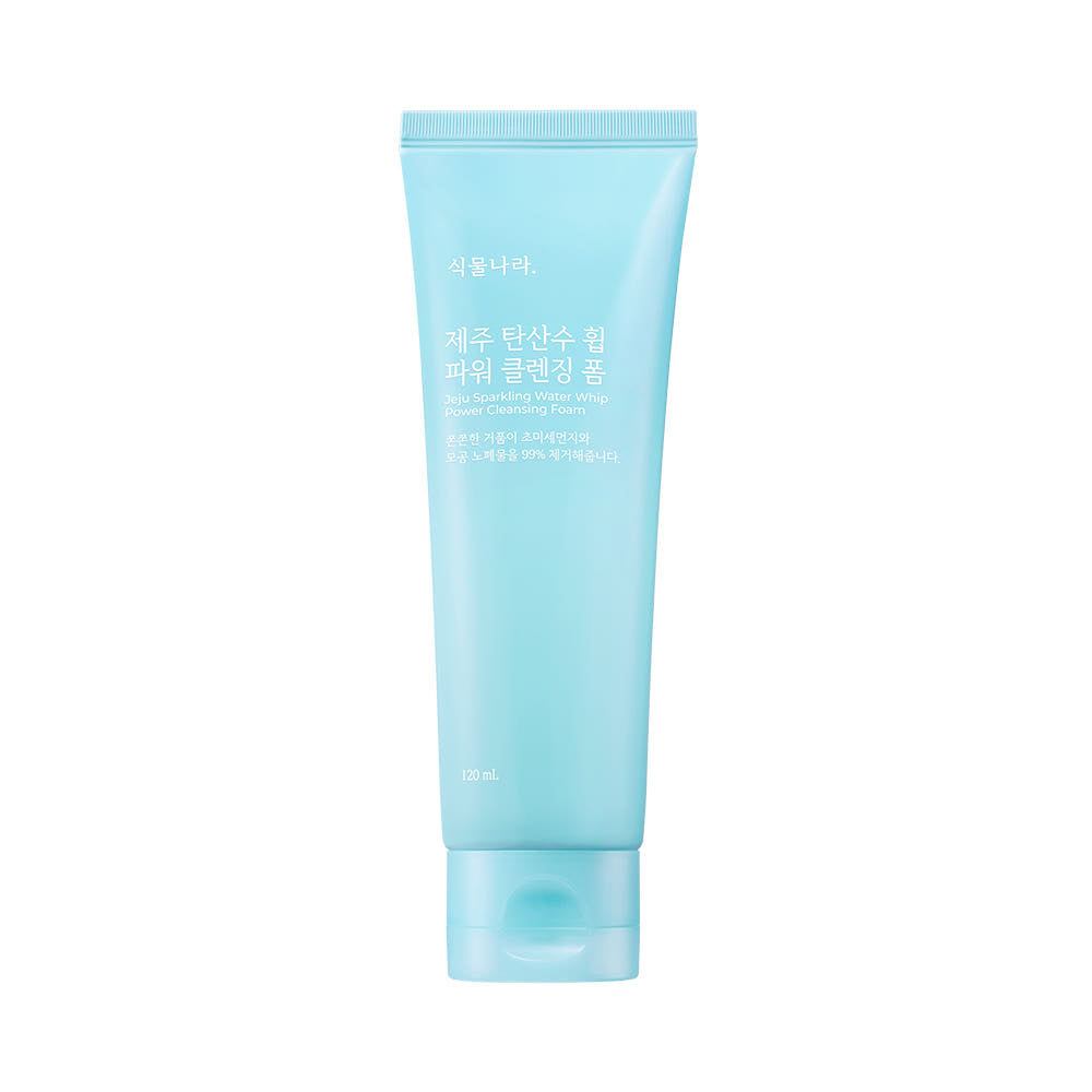 Shingmulnara Jeju Sparkling Water Whip Power Cleansing Foam – 120ml | Gentle Deep-Cleaning Foaming Cleanser Product image