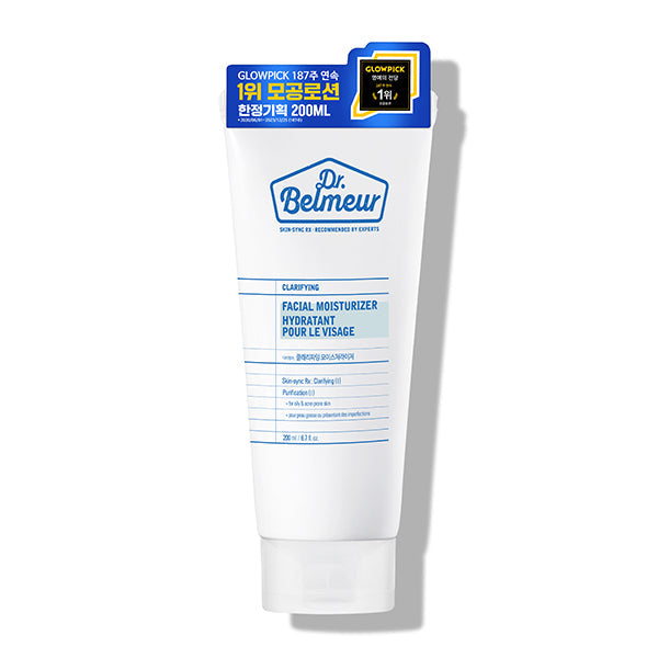 Dr.Belmeur Clarifying Moisturizer – 200ml | Lightweight Hydration & Oil Control Product image