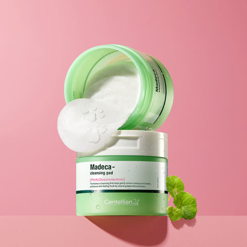 CENTELLIAN24 Madeca PHA Cleansing Pad – 60 Count | Gentle Daily Exfoliation & Soothing Care Product image