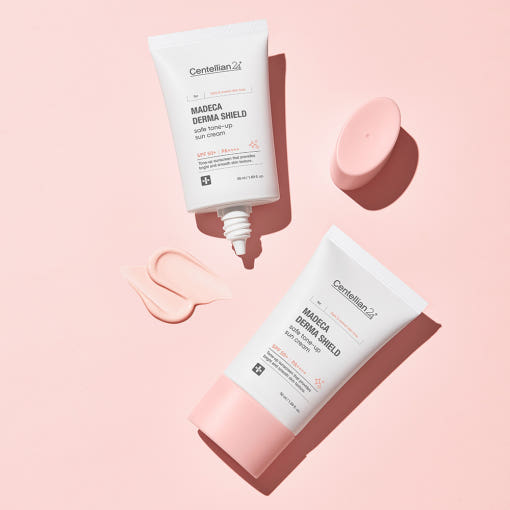 CENTELLIAN24 Madeca Derma Shield Safe Tone Up Sun Cream SPF50+ PA++++ – 50ml | Brightening UV Protection & Radiant Finish Product image