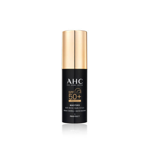 AHC Masters Air Rich Sun Stick SPF50 Plus PA4Plus 10g - 24 Hour Moisture Veil Sweat Proof Sebum Control Product image