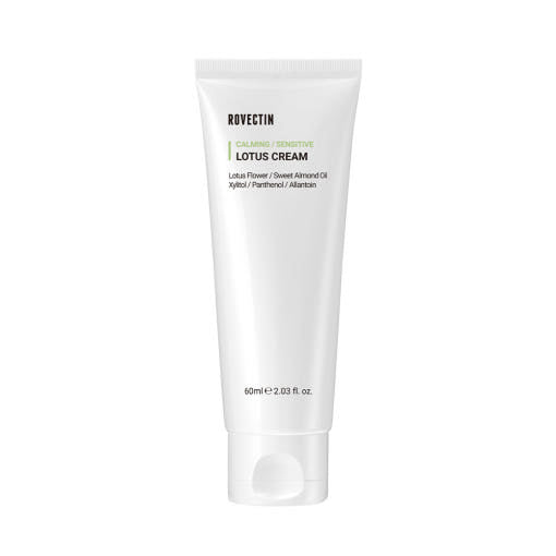 Rovectin Calming Lotus Cream – 60ml | Soothe Sensitivity, Strengthen Barrier & Hydrate Deeply Product image