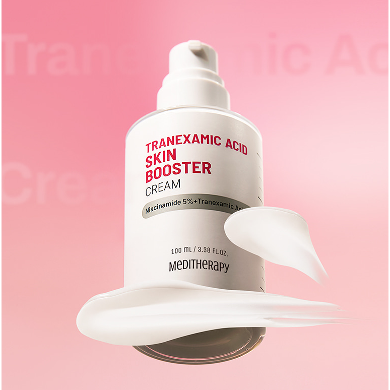 MEDITHERAPY Tranexamic Acid Skin Booster Cream 100ml - 5 Percent Niacinamide 3 Percent Tranexamic Even Radiant Tone Product image