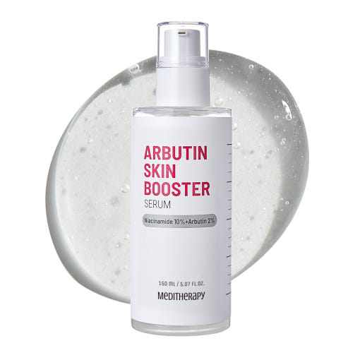 MEDITHERAPY Arbutin Skin Booster Serum 150ml - Even Tone Radiance Glow Hydration Product image