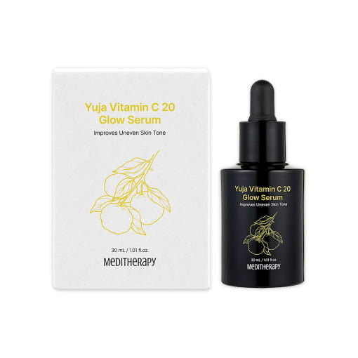 MEDITHERAPY Yuja Vitamin C 20 Glow Serum 30ml Brightening Radiance Booster – Even Tone Dark Spot Care Product image