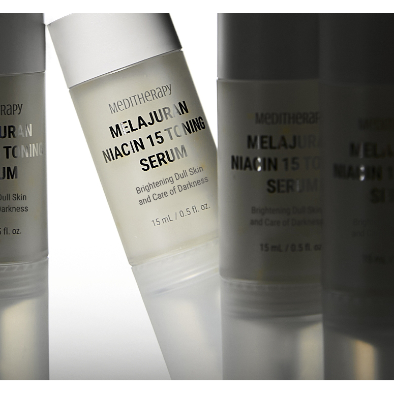 MEDITHERAPY Melajuran Niacin 15 Toning Serum 15ml - Brighten, Fade Freckles, Even Skin Tone, Glow Product image
