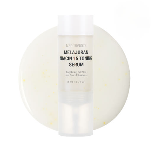 MEDITHERAPY Melajuran Niacin 15 Toning Serum 15ml - Brighten, Fade Freckles, Even Skin Tone, Glow Product image