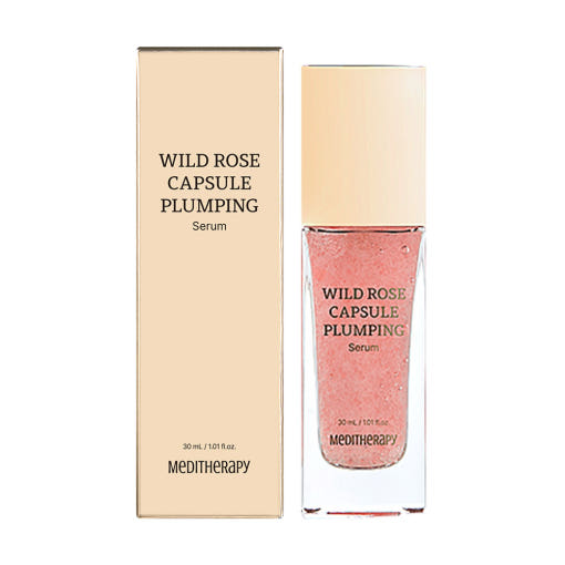 MEDITHERAPY Wild Rose Capsule Plumping Serum 30ml - Instant Hydration Plumping Radiance And Firming Product image