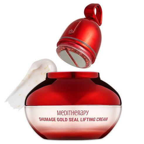 MEDITHERAPY Shumage Gold Seal Lifting Cream 50ml And EMS Device Set – Instant Lift Sculpted Youthful Glow Product image