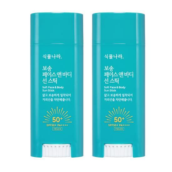 Shingmulnara Soft Face & Body Sun Stick SPF50+ PA++++ – 30g x 2 Pack | Gentle, Non-Sticky UV Protection for All Skin Types Product image