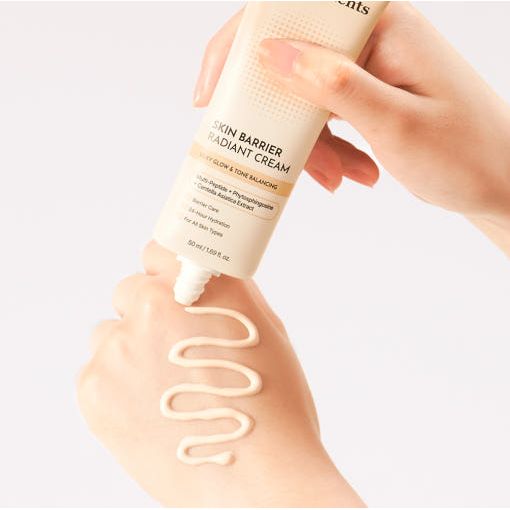 ongredients Skin Barrier Radiant Cream – 50ml | Tinted Glow Cream with Peptides & Centella for Radiant Skin Product image